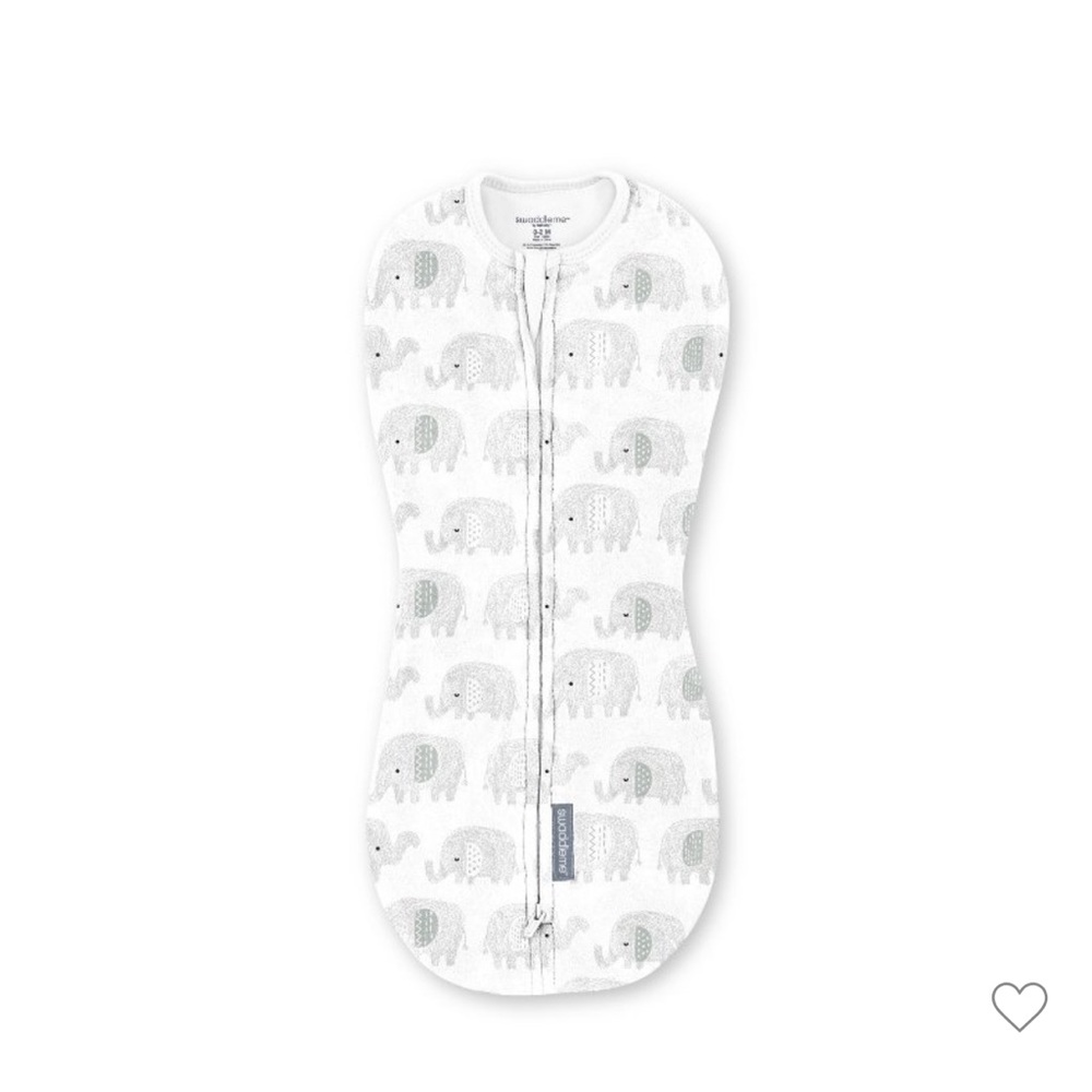 SwaddleMe by Ingenuity Pod Swaddle
Blanket - 0-2 Months - Scribble Elephant